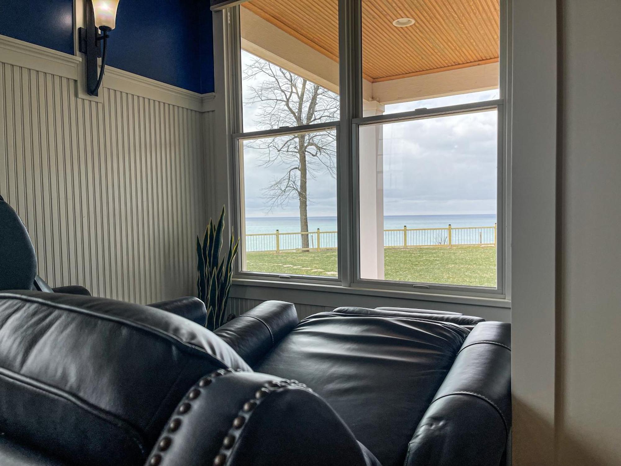 12 Person Hot Tub Overlooking Lake Michigan Villa Ludington Exterior photo