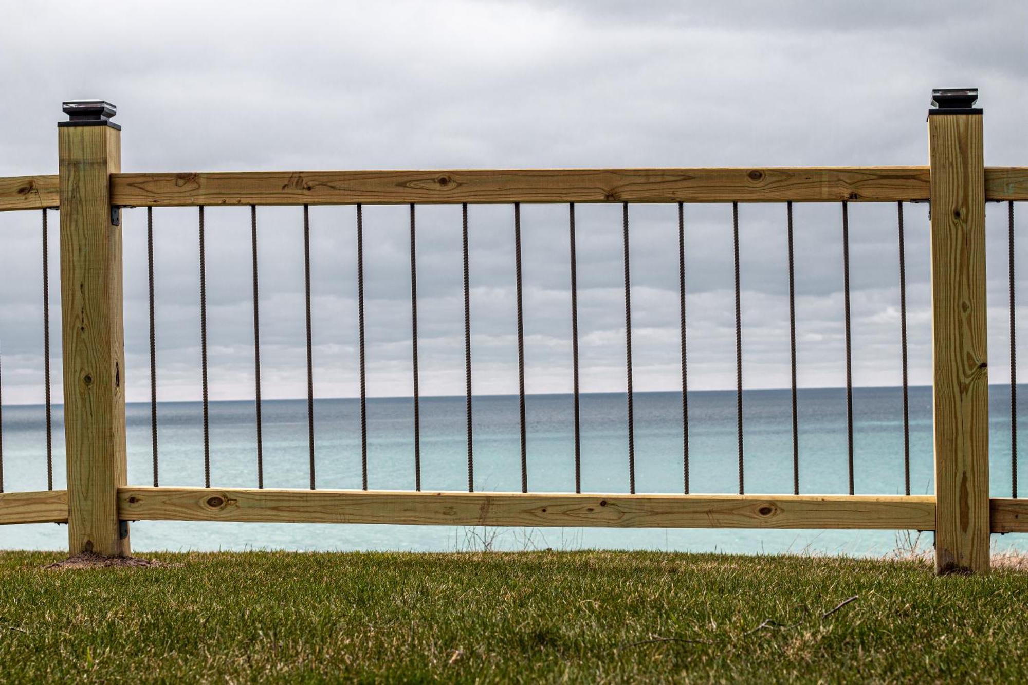 12 Person Hot Tub Overlooking Lake Michigan Villa Ludington Exterior photo